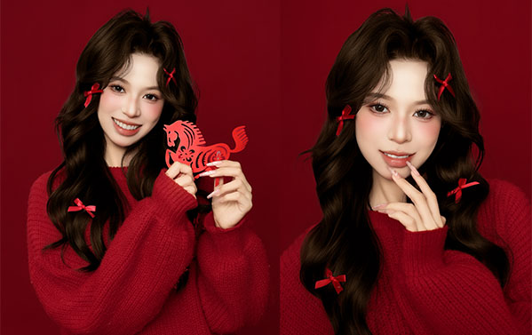 一步步画出新年元气妆造,让你节日惊艳全场!